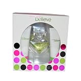 Believe by Britney Spears for Women, Set (Eau De Parfum Spray 3.4 Ounce, Body Souffle 3.3 Ounce, Shower Gel 3.3 Ounce)
