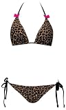 NSB704 Bikini 2pc Leopard Print