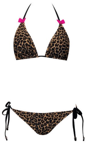 NSB704 Bikini 2pc Leopard Print
