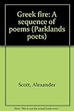 Greek fire : a sequence of poems