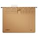 Leitz 19143000 H�ngehefter Alpha, kaufm�nnische Heftung, Natronkarton, 10 St�ck, naturbraun