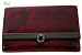 Stylish wallet crafted from patent faux leather. Holds your credit cards, currency and