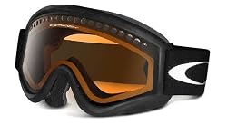 Oakley Unisex-Adult L Frame Snow Goggle(Black,Persimmon)