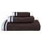 Thomas O'Brien® Reversible 3-pc. Towel Set - Deep Chocolate/ Canterbury Blue