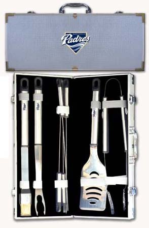 MLB San Diego Padres 8 Piece BBQ Set