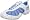 White/Azure Blue