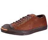 Converse Men's Jack Purcell OTR Leather Ox Casual Shoe Brown