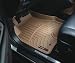 Weathertech Rubber Car Floor Mats - Tan, 1st & 2nd Row Combo Pack 2003 - 2008 Toyota 4Runner (Fit Notes: 2nd row FloorLiner will need to be trimmed around plastic step in SR5 & Limited models. )