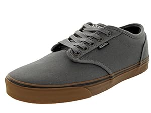Vans Men's Atwood (12 oz Canvas) Pewter Gum Skate Shoe 10.5 Men US