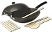 Joyce Chen Classic Series 10-Piece Carbon-Steel Nonstick Wok Set