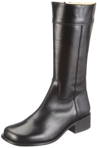 John W. Shoes Rom JW-1009, Damen Stiefel, Schwarz (SCHWARZ), EU 39