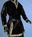 Sports : MITTELALTER EDELMANN SAMT TUNIKA BURGFEST RITTER GOTHIC GR- M-XXL-1452 schwarz