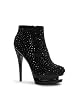 Women's 6 Inch Stiletto Heel, 1 1/2 Inch Dual Platform Ankle Boot