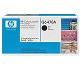 HP Color LaserJet Q6470A Print Cartridge in Retail Packaging - Black