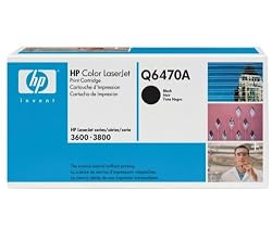 HP Color LaserJet Q6470A Print Cartridge in Retail Packaging - Black
