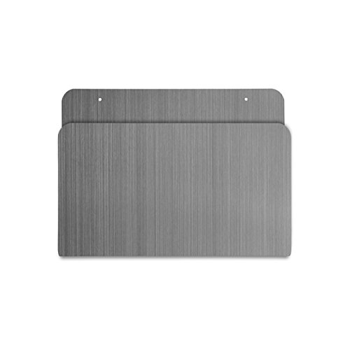 Three By Three Seattle Magazine Pocket and Magnet Board, Stainless (35340)