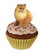 Pomeranian Pup Cake -Trinket Box