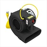 B-Air Grizzly Air Mover / Floor & Carpet Dryer - 1/3 HP, Safety Certified,  ....