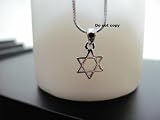 Star of David Magen David David star Necklace