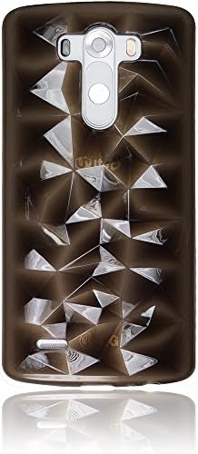 G3 Case, LG G 3 Case Crystal Jelly , Mobile Soft TPU Case (Light Black)