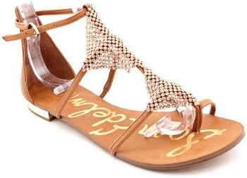 Sam Edelman Women's Tyra Sandal,Saddle,8 M US
