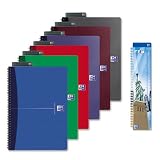 Oxford Office Notebook Wirebound Soft Cover A5 Assorted - Ref 002205 (Pack 5)