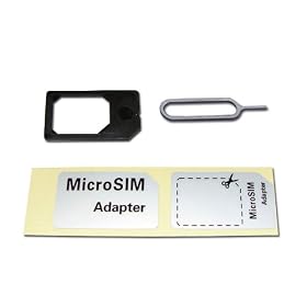 Adaptateur Micro-SIM 3FF - convertit la carte SIM du format micro au format standard