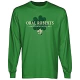 NCAA Oral Roberts Golden Eagles St. Paddy's Long Sleeve T-Shirt - Green