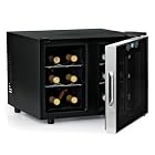 Wine Enthusiast Silent 12 Bottle 2-Temp Touchscreen Wine Refrigerator
