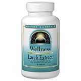 Wellness Larch Extract Standardized to 85% Arabinogalactans 30 Tablets - By Source Naturals