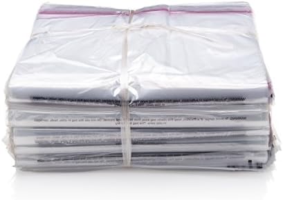 Resealable Suffocation Warning Bags - Size: 14" X 20", Qty: 1,000, 1.5 Mil, By Saurus Brands