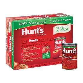 Hunt's Tomato Sauce - 12/15oz cans