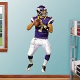 Christian Ponder Minnesota Vikings NFL Fathead REAL.BIG Wall Graphics