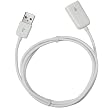 Apple Styled USB Extension Cable (3.5ft Long) - Doubles the Length When Connected to Your Existing iPhone or iPod Cable - Ideal for Any Device That Uses, Charges or Syncs Using USB