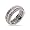 Eve's Addiction Sparkling Celebrity Style CZ Wedding Band, 8