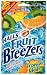 Halls Fruit Breezer Pectin Throat Drops Tropical Chill Bag - 25 Drops/ Bag, 12 Bags