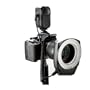 Macro Ring Flash LED (flash anneau) pour Canon 1Ds, 5D, 7D, 30D, 40D, 50D, 400D, 450D, 500D, 550D, 1000D, Nikon D700, D300, D100, D90, D80, D60, D40, D40x, D3, D2, D1, D5000, D3000, Olympus E620, E520, E510, E500, E420, E450, E3, E1, E-P2, Pentax, K20D, Alpha A200 K200D/Sony, A230, A300, A330, A350, A380.A450, A500 , A550, A700, A850, A900/ lentilles SIGMA  avec 6 anneaux gratuits 49mm, 55mm, 58,62,67 MM.