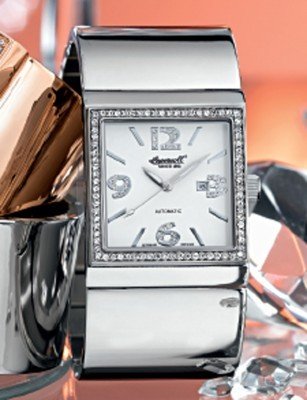 Ingersoll Damen-Armbanduhr XS CARTHAGE Analog Automatik Edelstahl beschichtet IN7206SL Preisvergleich