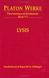  Lysis:  Plato