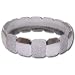 Rodium Plated Bracelets Costume Jewelry from India Unique Gift for Her 2.3 inches