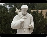 Mouse Mats of Saint Francis of Assisi statue from North Wind Picture Archives