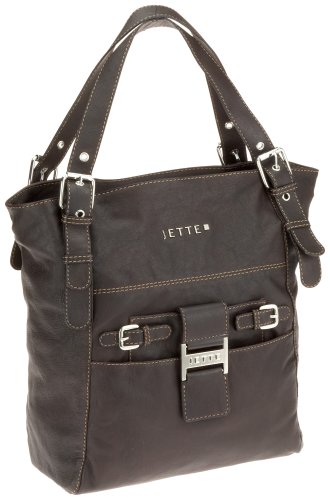 Jette Joop LETTER 03/82/05094-860, Damen Tote, dunkelbraun, (dark brown )