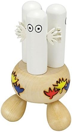 [Regular import (Finland)] Puulelut (Purerutto) Moomin pot press doll Hattifatteners TMI120008