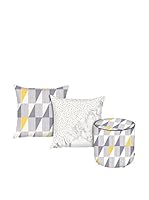 Apolena Coordinato Living (Gris/Amarillo)