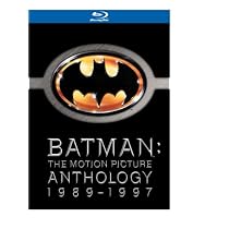 Batman: The Motion Picture Anthology, 1989-1997 (Batman / Batman Returns / Batman Forever / Batman & Robin) [Blu-ray]