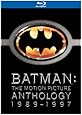 Batman: The Motion Picture Anthology, 1989-1997 (Batman / Batman Returns / Batman Forever / Batman & Robin) [Blu-ray]