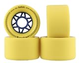 Orangatang Balut Yellow Longboard Skateboard Wheels 72.5mm 86a – Set of 4 Wheels