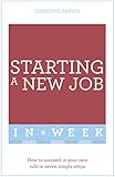 Start Your New Job Successfully in a Week
