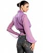 Mixed Lace Ruffle Chiffon Top Product Image