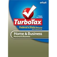TurboTax Home and Business Federal + e-File + State 2010